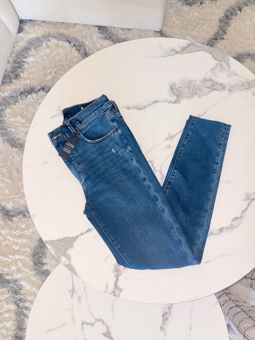 Ann Taylor Blue Denim Skirt or Jeans